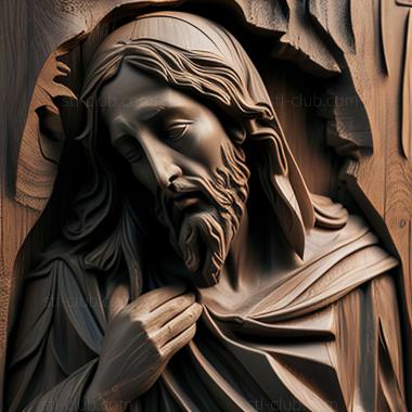 3D model st jesus (STL)